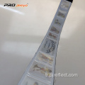 Yansıtıcı PVC Beyaz Kristal Kafes Velcro Kol Bandı